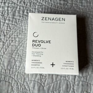 Zenagen revolve, duo, shampoo, and conditioner. New never been used.